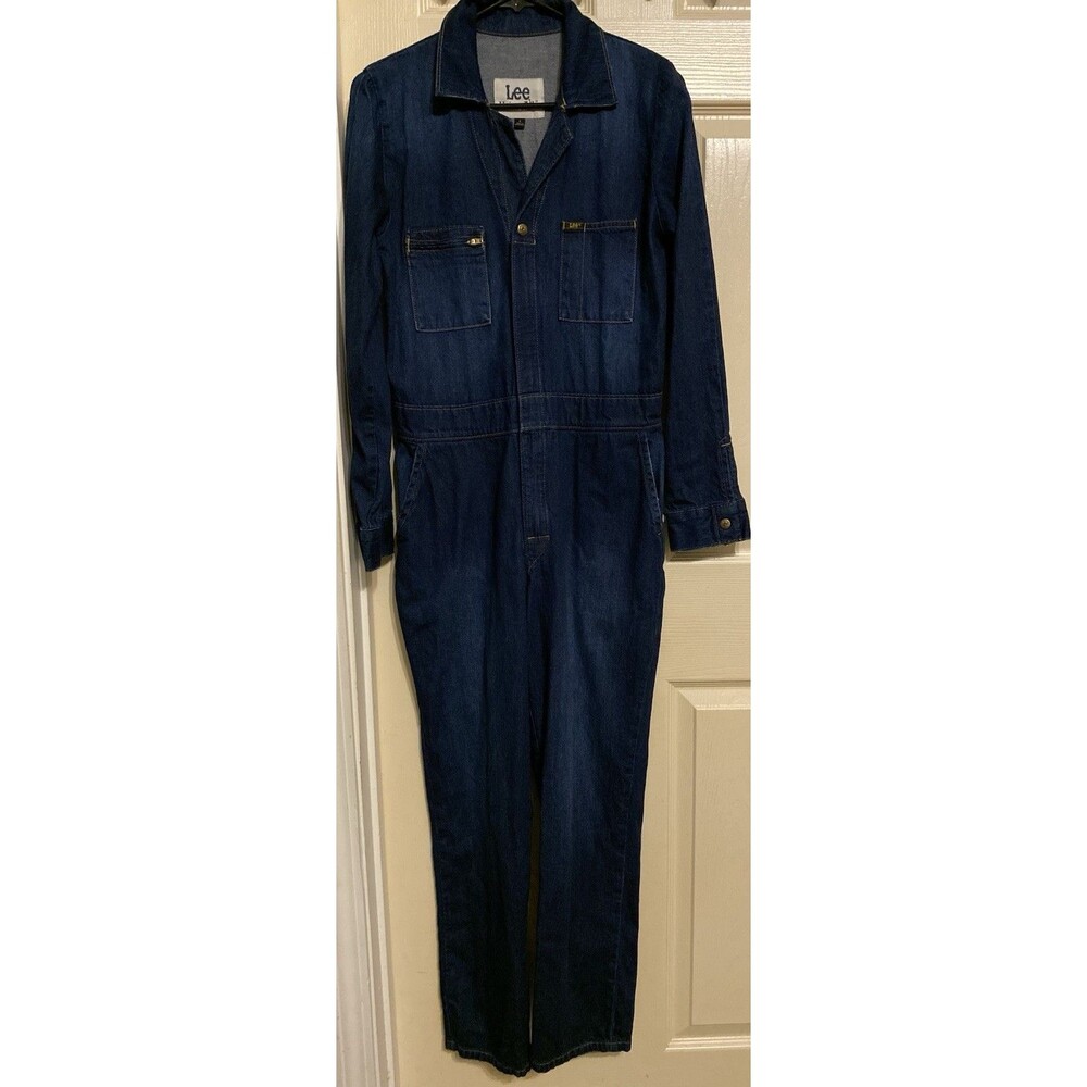 Lee Vintage Modern Union Alls Denim Jumpsuit Women Small Boiler Suit Coveralls S